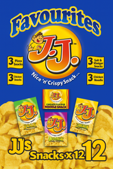 JJ’s Favourites Snacks x12 Packs